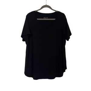 Ava & Viv size 2X women’s black tee